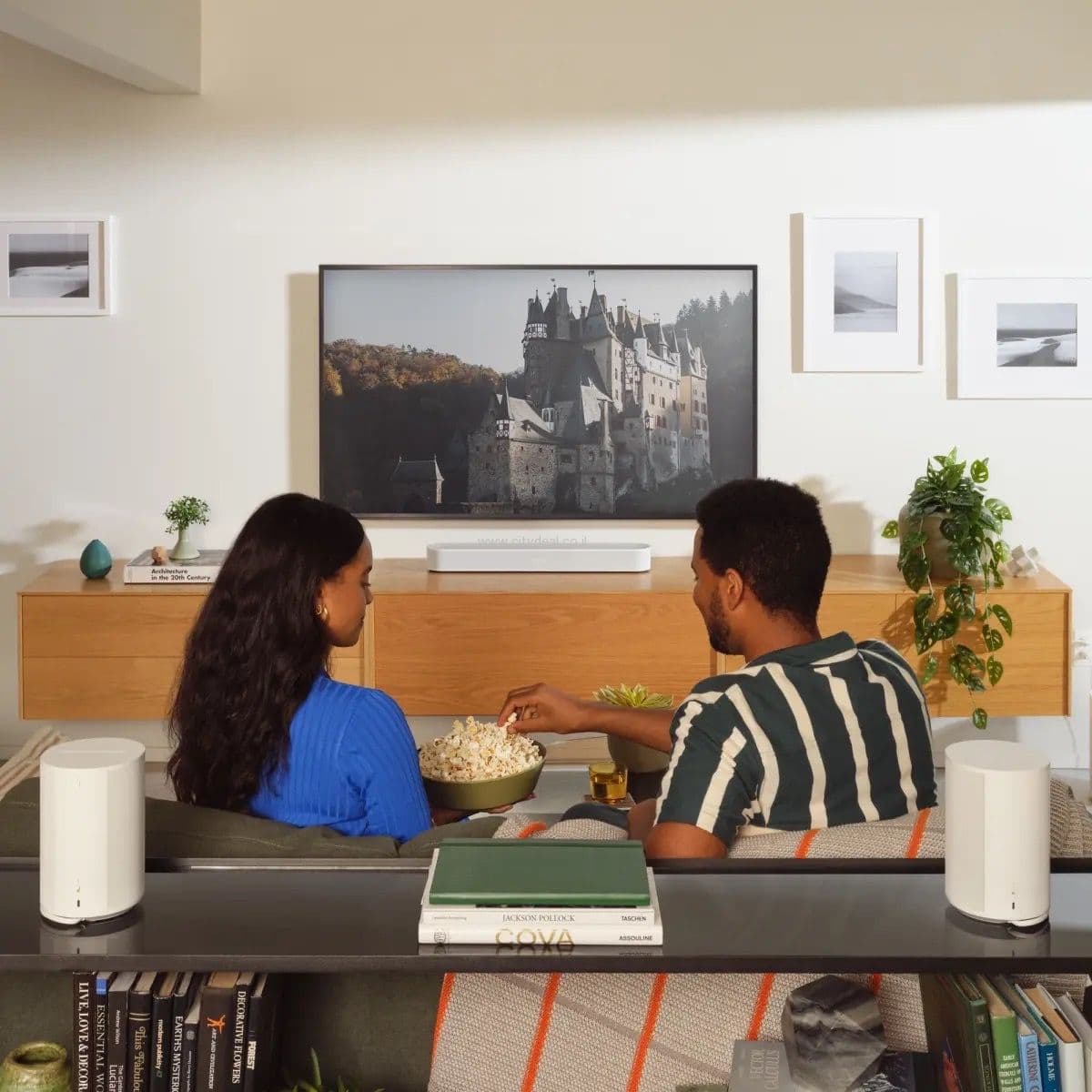 רמקול חכם SONOS דגם Era 100 | יבואן רשמי משלוח מהיר