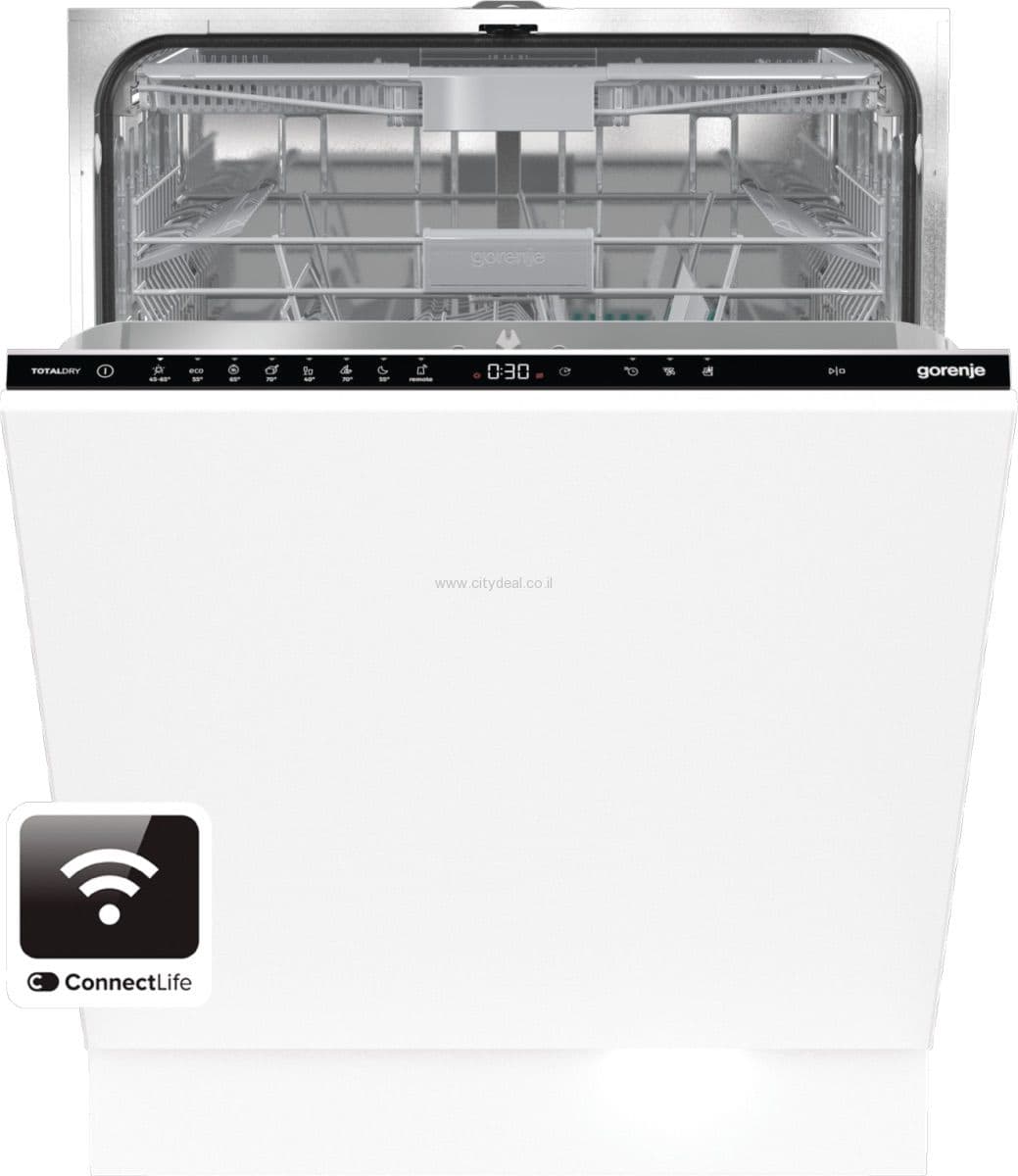 מדיח כלים אינטגרלי מלא Gorenje GV673C60 ל-16 מערכות כלים