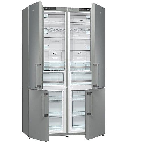 מקרר ‏מקפיא תחתון NRC6193SXL5 כפול Gorenje יבואן רשמי