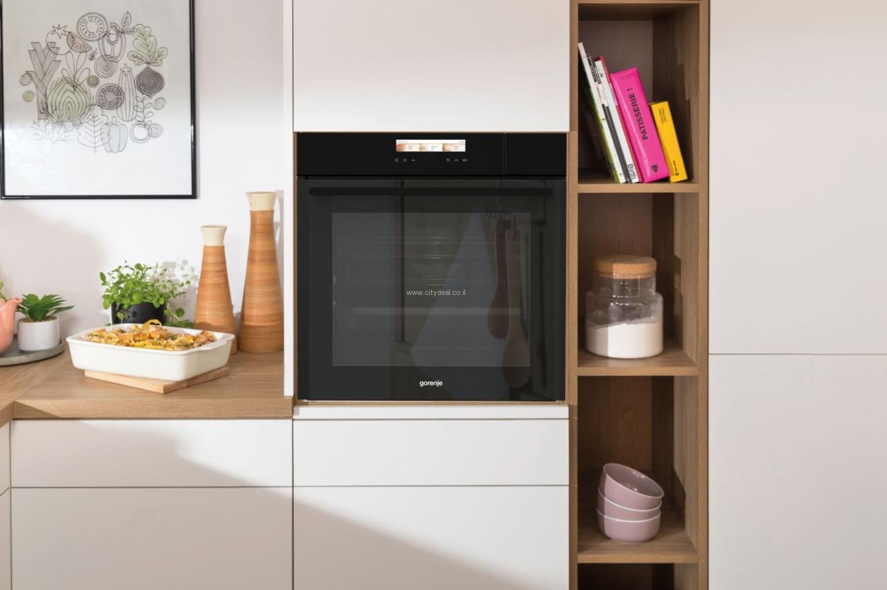 תנור בנוי 73 ליטר Gorenje BO798S37BG מסדרת Superior |  משלוח מהיר