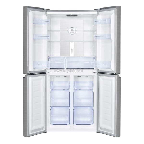 מקרר 4 דלתות Haier HRF4494FSS – בנפח 472 ליטר בגימור נירוסטה | יבואן רשמי