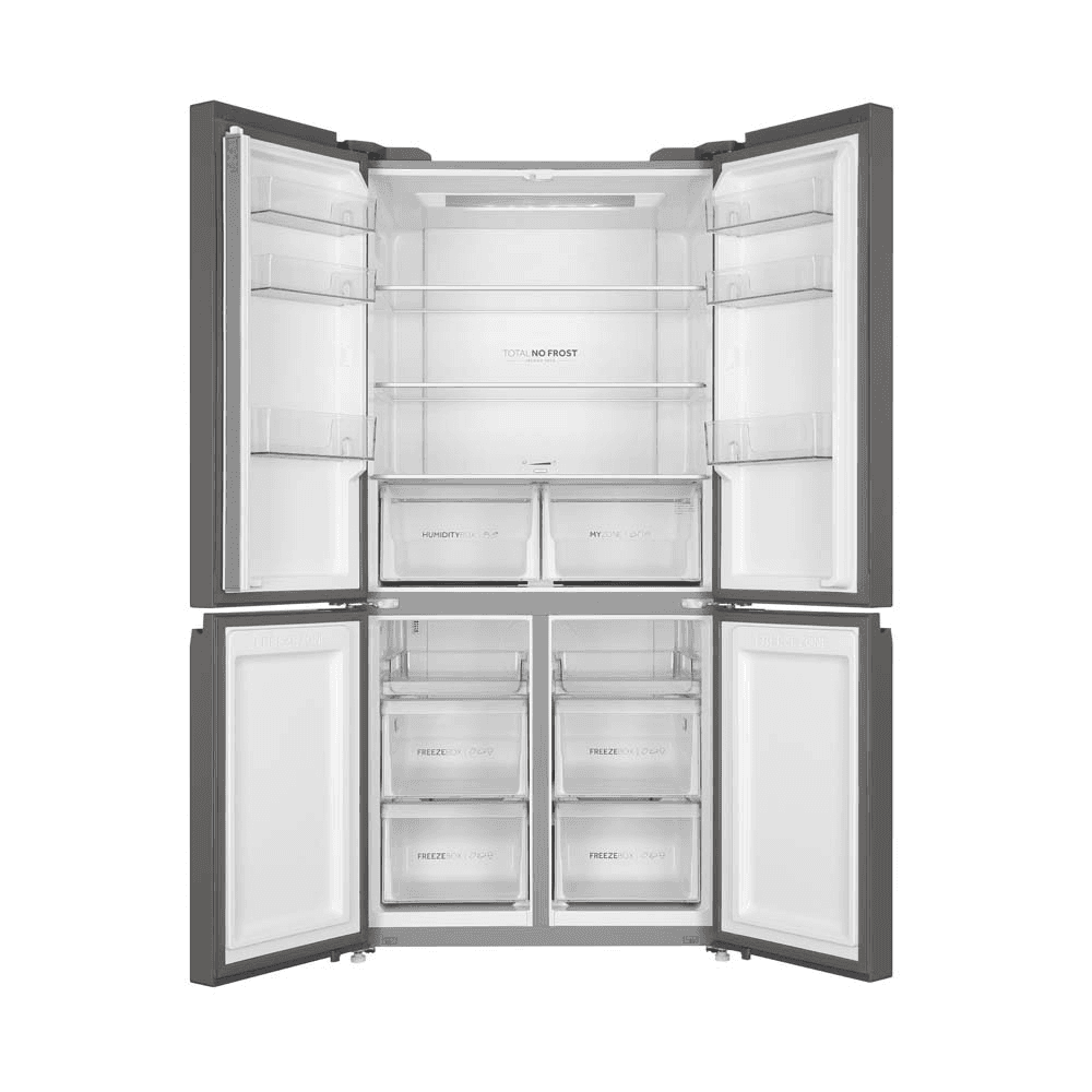 מקרר 4 דלתות Haier HRF7100FSS נירוסטה 665 ליטר | יבואן רשמי