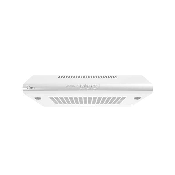 קולט אדים Midea 60F49 - רוחב 60 ס״מ לבן עם יניקה 380 מק״ש | יבואן רשמי