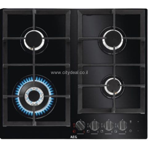 כיריים גז AEG HKB64550NB יבואן רשמי