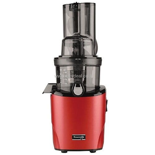 מסחטת מיצים איטית Kuvings REVO830 – פתח כפול, Auto-Cut וסחיטה קרה 50RPM צבע אדום (דגם KSP-2478) | יבואן רשמי-משלוח מהיר