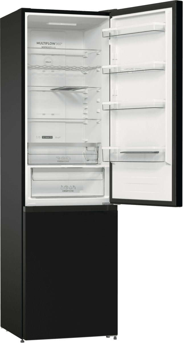 מקרר ‏מקפיא תחתון NRK6192SYW/BK יחידה בודדת Gorenje |  משלוח מהיר