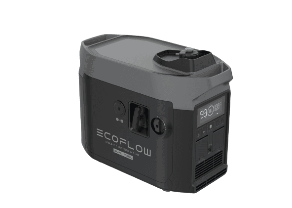EcoFlow Dual Smart Generator 1900W - גנרטור חכם היברידי גז ובנזין שקט במיוחד עם שליטה מהאפליקציה | יבואן רשמי | משלוח מהיר