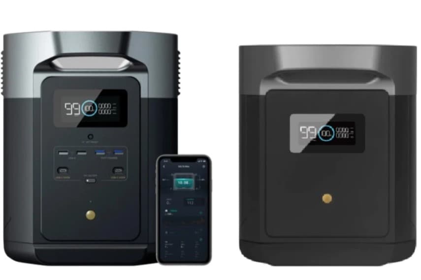 קיט תחנת כוח ניידת ECOFLOW DELTA2000MAX