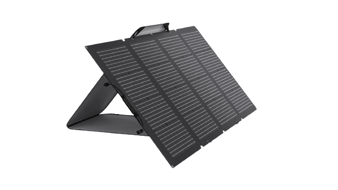 פאנל סולארי מתקפל EcoFlow 220W – דו צדדי Bifacial לטעינה מהירה | יבואן רשמי