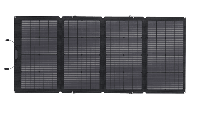 פאנל סולארי מתקפל EcoFlow 220W – דו צדדי Bifacial לטעינה מהירה | יבואן רשמי משלוח מהיר