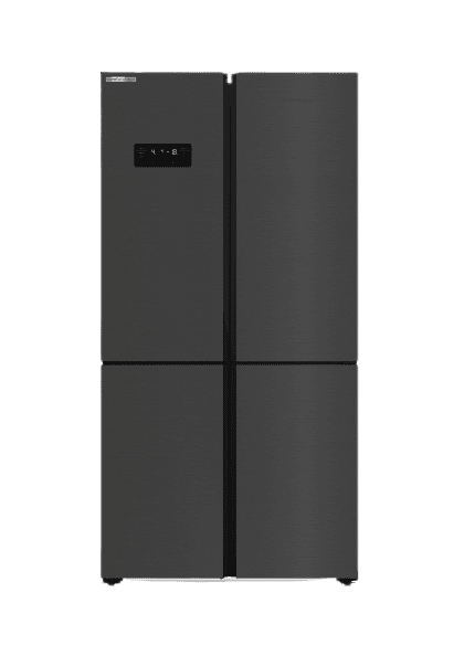 מקרר 4 דלתות מקפיא תחתון Grundig דגם GQN21225X יבואן רשמי