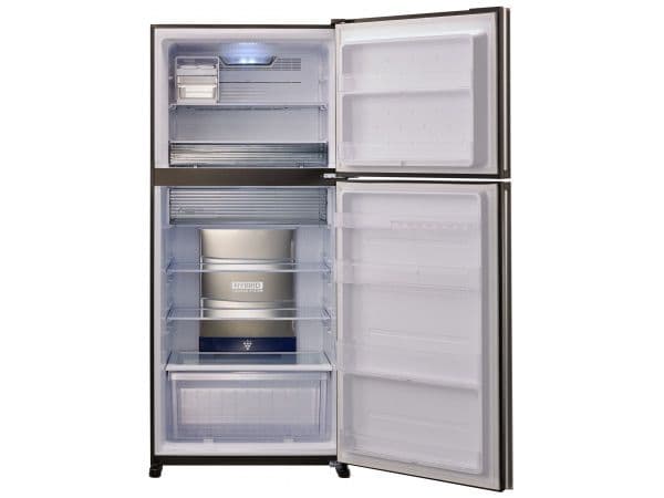 Sharp SJ-GTR820G-WH מקרר מקפיא עליון שארפ 601 ליטר זכוכית לבנה No Frost אינוורטר | יבואן רשמי-משלוח מהיר