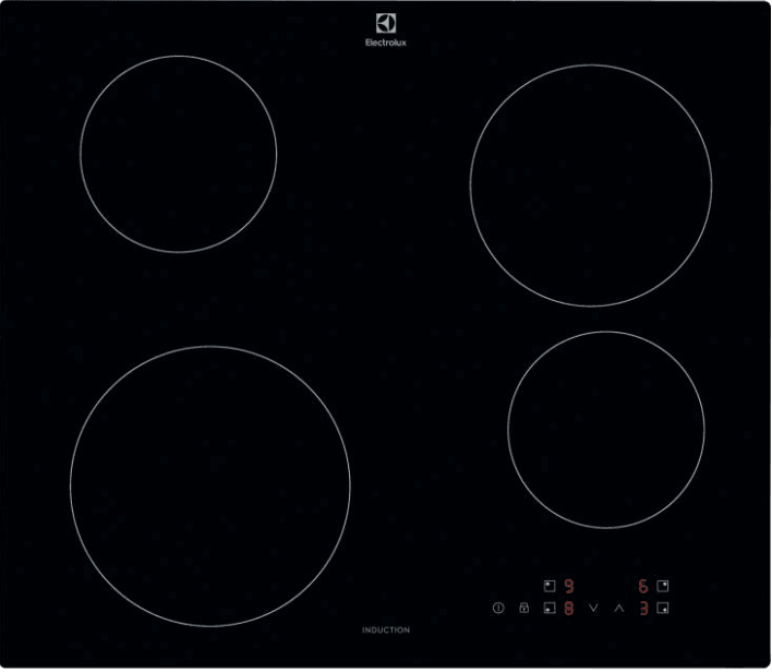 Electrolux LIB60420CK – כיריים אינדוקציה 60 ס״מ עם זיהוי סירים ופונקציית טורבו | יבואן רשמי משלוח מהיר