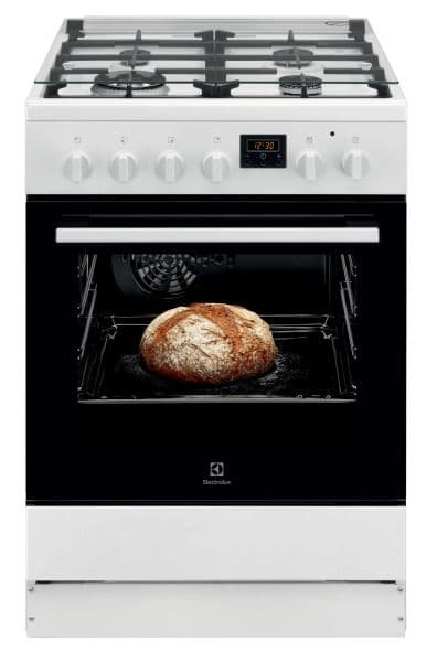תנור משולב כיריים Electrolux דגם LKK620200W יבואן רשמי