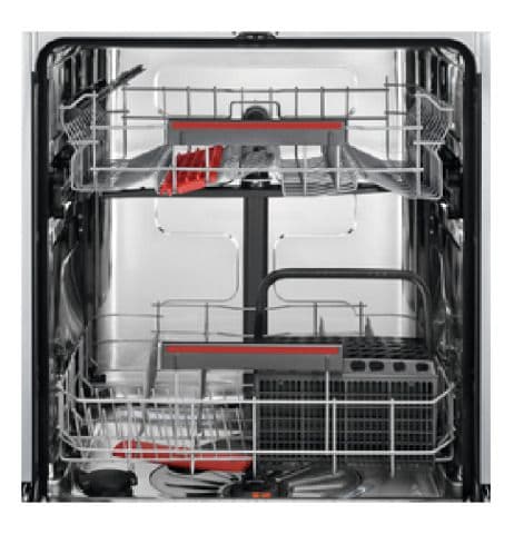 מדיח כלים עומד AEG FFB53607ZW לבן עם AirDry ו־13 מערכות כלים | יבואן רשמי-משלוח מהיר
