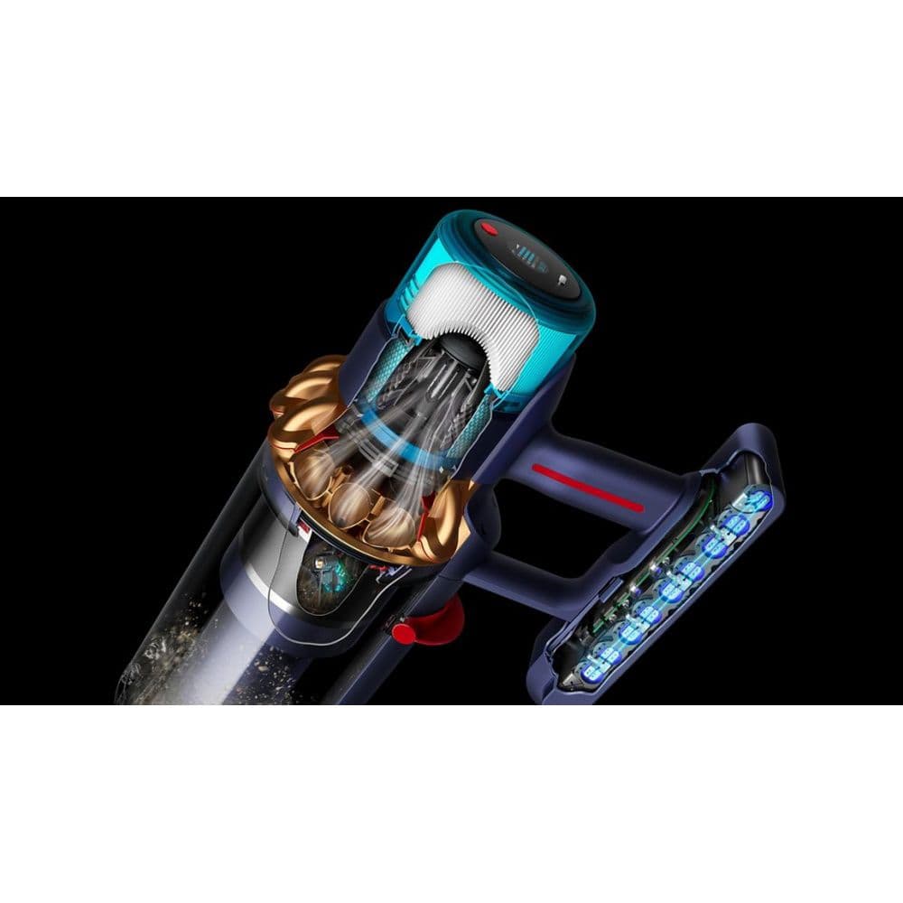 Dyson Gen5Detect Absolute – שואב אבק אלחוטי חכם 280AW עם Optic Fluffy ו-HEPA | יבואן רשמי