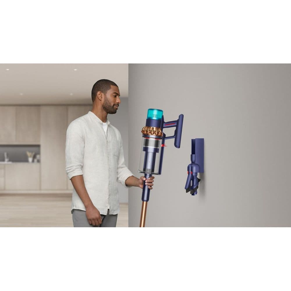 Dyson Gen5Detect Absolute – שואב אבק אלחוטי חכם 280AW עם Optic Fluffy ו-HEPA | יבואן רשמי