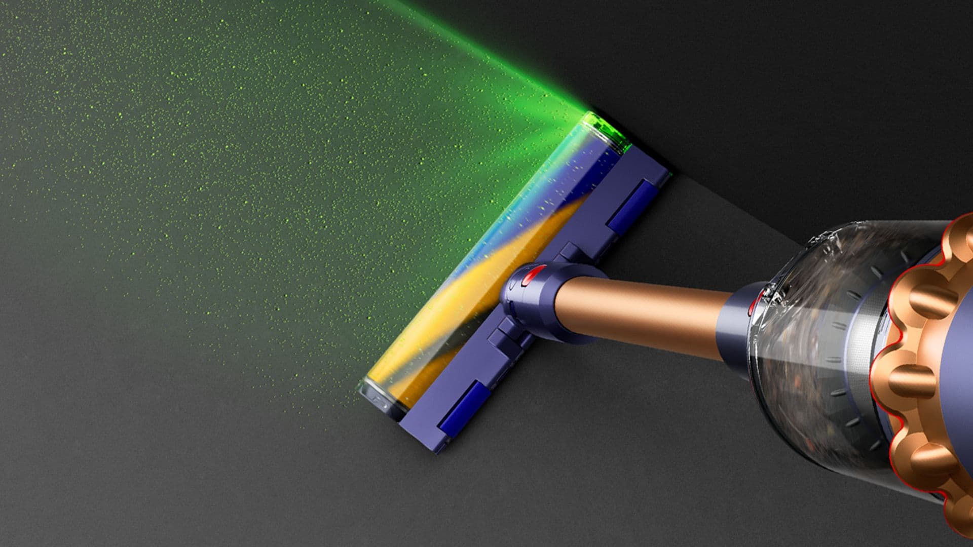 Dyson Gen5Detect Absolute – שואב אבק אלחוטי חכם 280AW עם Optic Fluffy ו-HEPA | יבואן רשמי