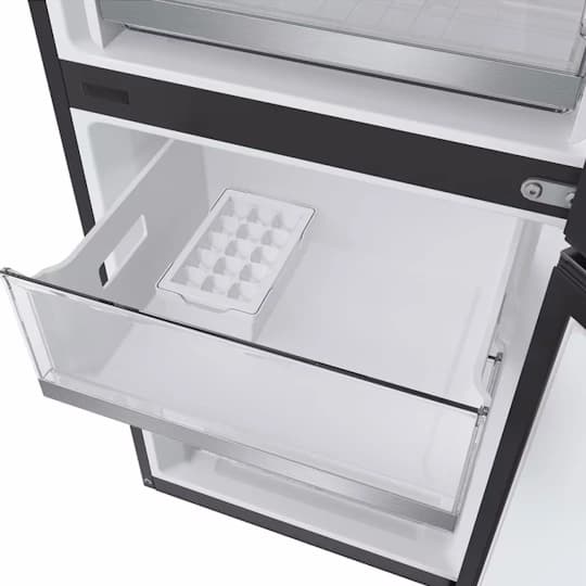 מקרר מקפיא תחתון LG GR-B374BG זכוכית שחורה יבואן רשמי
