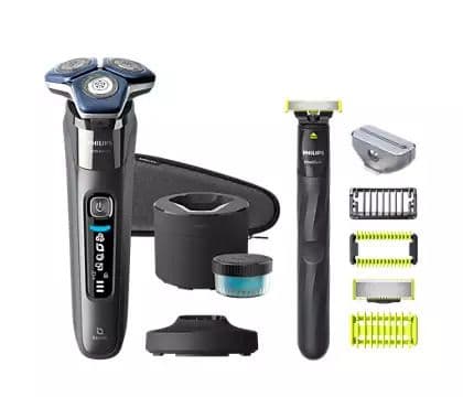 מכונת גילוח Philips S7887/78 – גילוח רטוב ויבש עם SkinIQ וקפסולת ניקוי | יבואן רשמי-משלוח מהיר