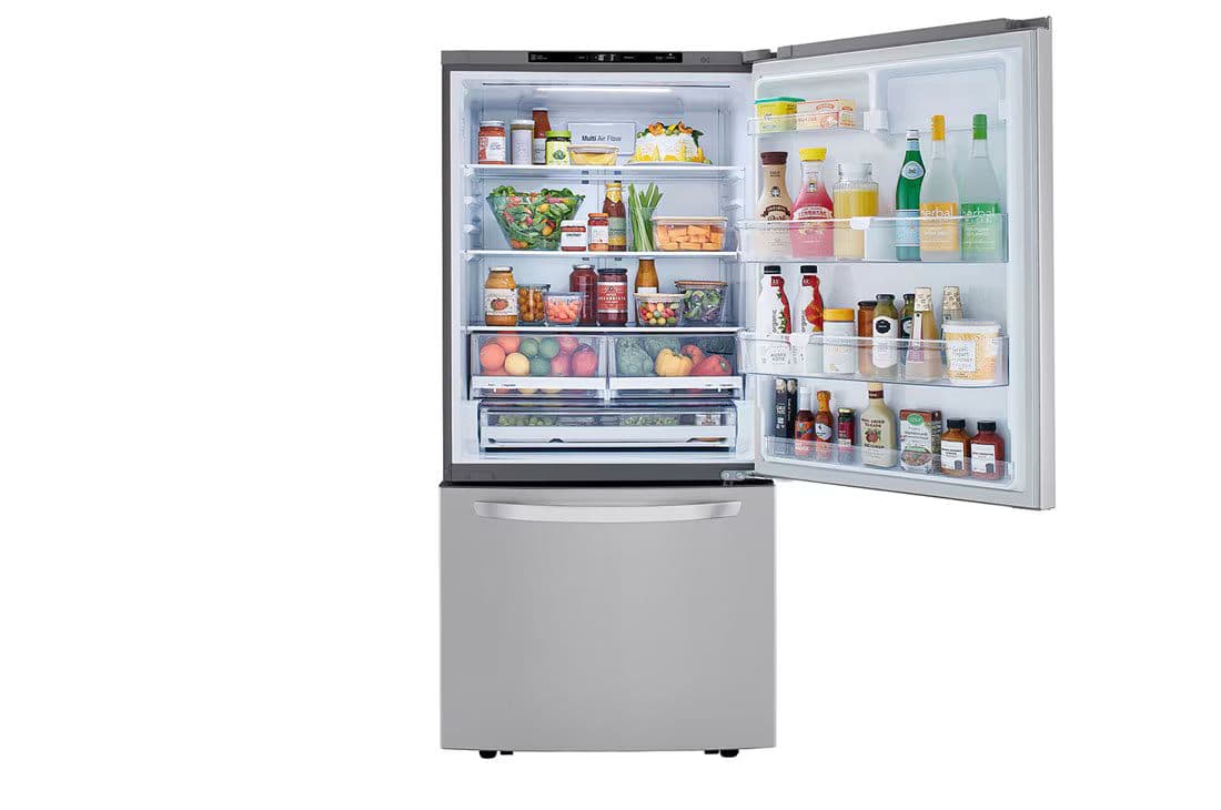 מקרר מקפיא תחתון LG GM859RSCE נפח 720 ליטר No Frost התקן שבת גימור נירוסטה | יבואן רשמי
