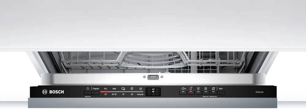 מדיח כלים אינטגרלי Bosch SMV2HAX00E תוצרת גרמניה - שקט במיוחד 42dB עם Home Connect | יבואן רשמי