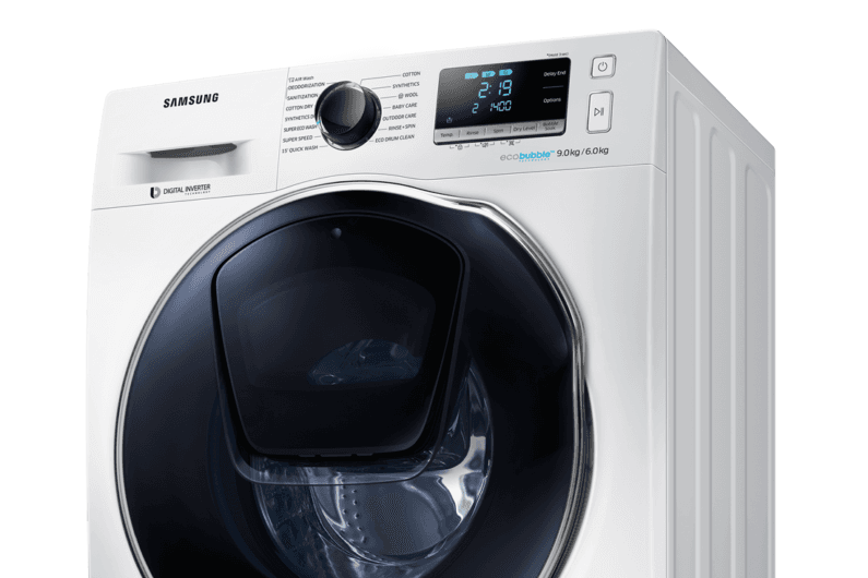 מכונת כביסה משולבת מייבש SAMSUNG דגם WD90T6542BE