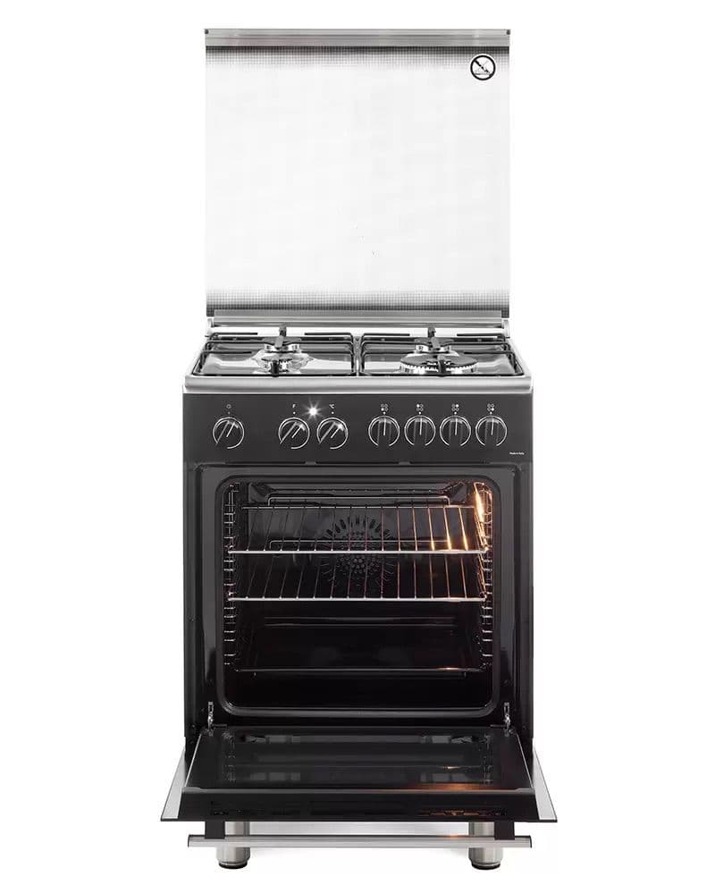 תנור משולב כיריים גז 4 להבות DeLonghi דגם PEMA64L-IL | יבואן רשמי
