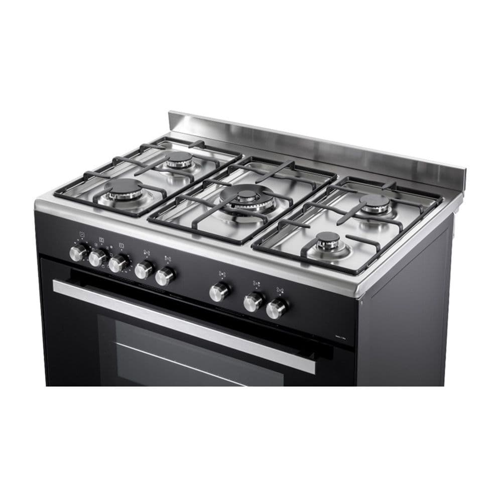 תנור משולב כיריים גז 5 להבות DeLonghi דגם DEMA965-IL יבואן רשמי