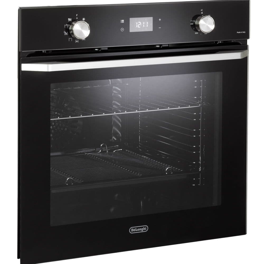תנור בנוי 74 ליטר זכוכית מלאה שחורה DeLonghi דגם NSM9NL-IL יבואן רשמי