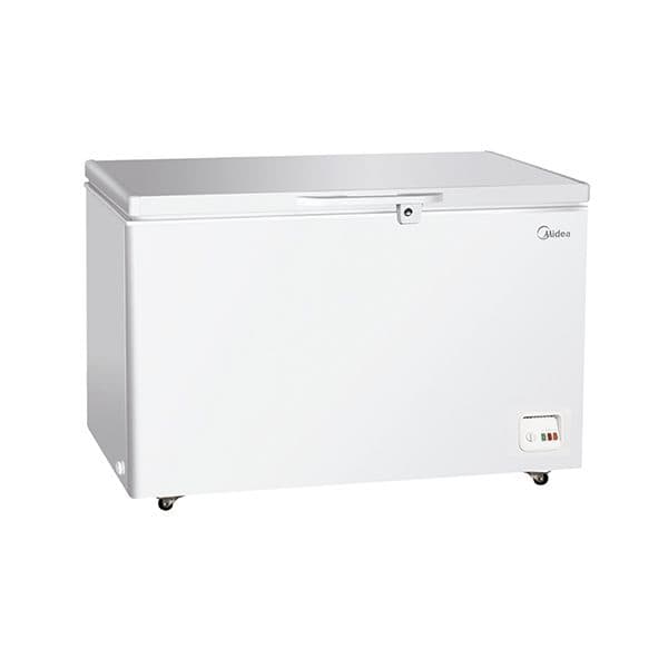 מקפיא שוכב 418 ליטר בגימור לבן MIDEA דגם HS-546C יבואן רשמי