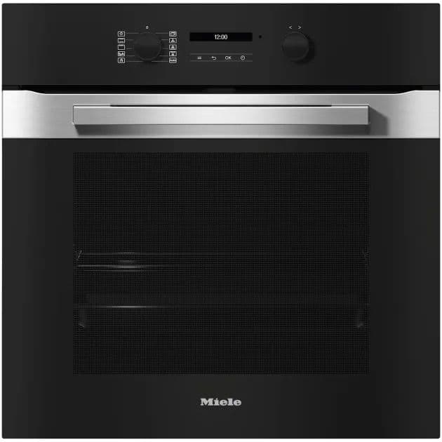 תנור בנוי פירוליטי 76 ליטר Miele H2861BP CLST שחור משולב נירוסטה יבואן רשמי