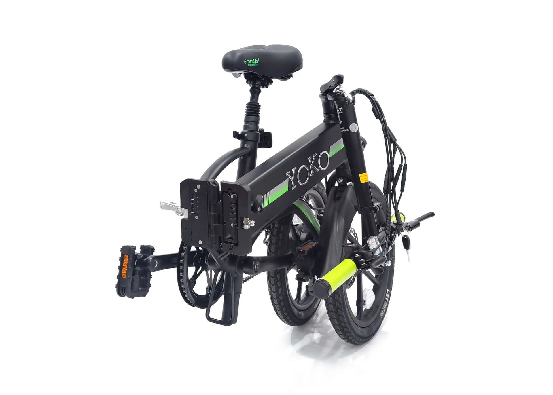 אופניים חשמליים מתקפלים GreenBike דגם Yoko 16 יבואן רשמי - 36V/10.6AH