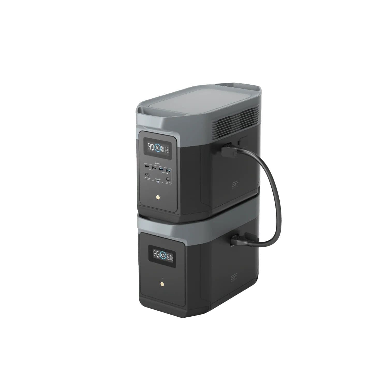 קיט תחנת כוח ניידת ECOFLOW DELTA 2 MAX + תא הרחבה יבואן רשמי - הספק 4kWh