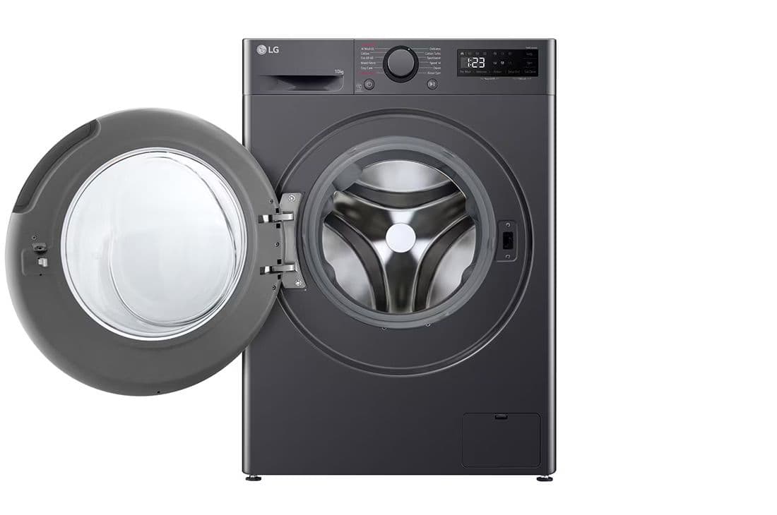 מכונת כביסה 10 ק״ג LG F4WR510S | אינוורטר Direct Drive עם AI Wash + Steam