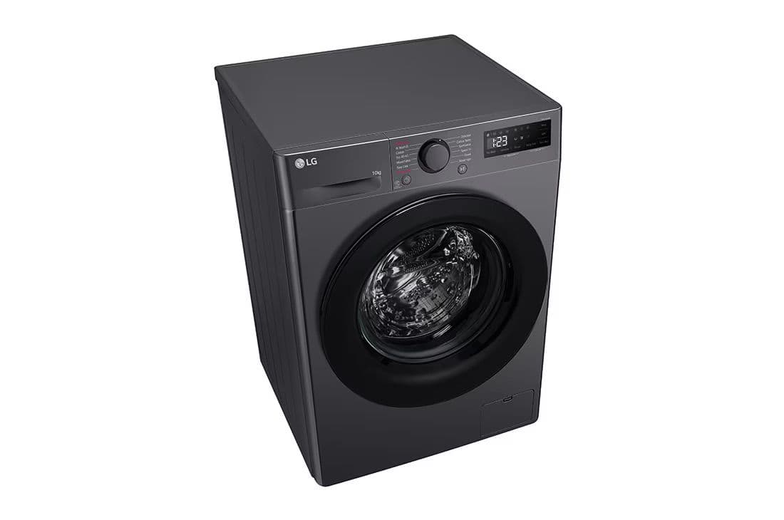 מכונת כביסה 10 ק״ג LG F4WR510S | אינוורטר Direct Drive עם AI Wash + Steam