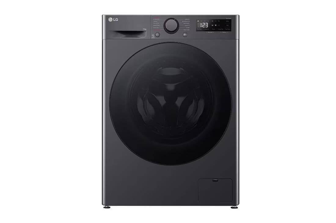 LG F4WR511S2M מכונת כביסה פתח קדמי 11 ק"ג עם Direct Drive עם AI Wash וקיטור Steam | משלוח מהיר