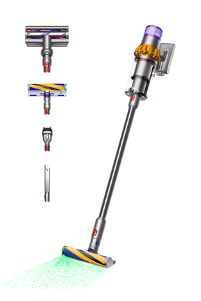 שואב אבק אלחוטי Dyson V15 Detect Absolute New SV47 | יבואן רשמי משלוח מהיר