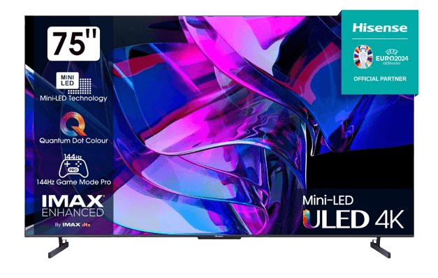 טלוויזיה חכמה 75 אינץ' HISENSE דגם 75U7KQ MINI LED 4K יבואן רשמי