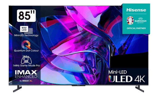 טלוויזיה חכמה 85 אינץ' HISENSE דגם 85U7KQ MINI LED 4K יבואן רשמי