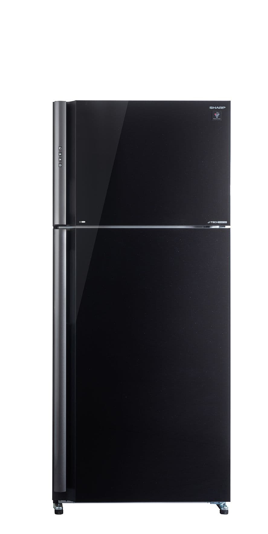 Sharp SJ-GPRN75D-BK מקרר שארפ 2 דלתות מקפיא עליון 588 ליטר זכוכית שחורה Inverter | יבואן רשמי משלוח מהיר