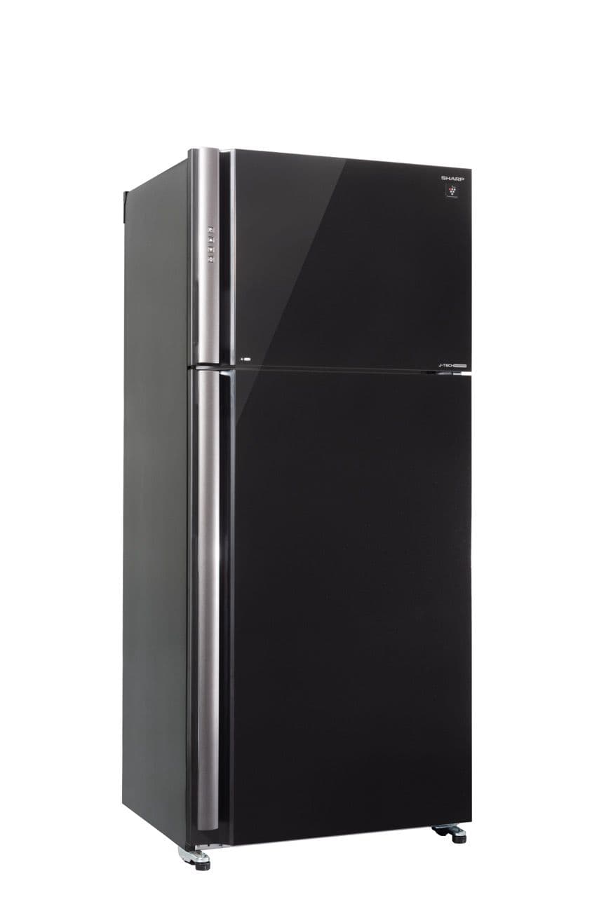 Sharp SJ-GPRN75D-BK מקרר שארפ 2 דלתות מקפיא עליון 588 ליטר זכוכית שחורה Inverter | יבואן רשמי משלוח מהיר