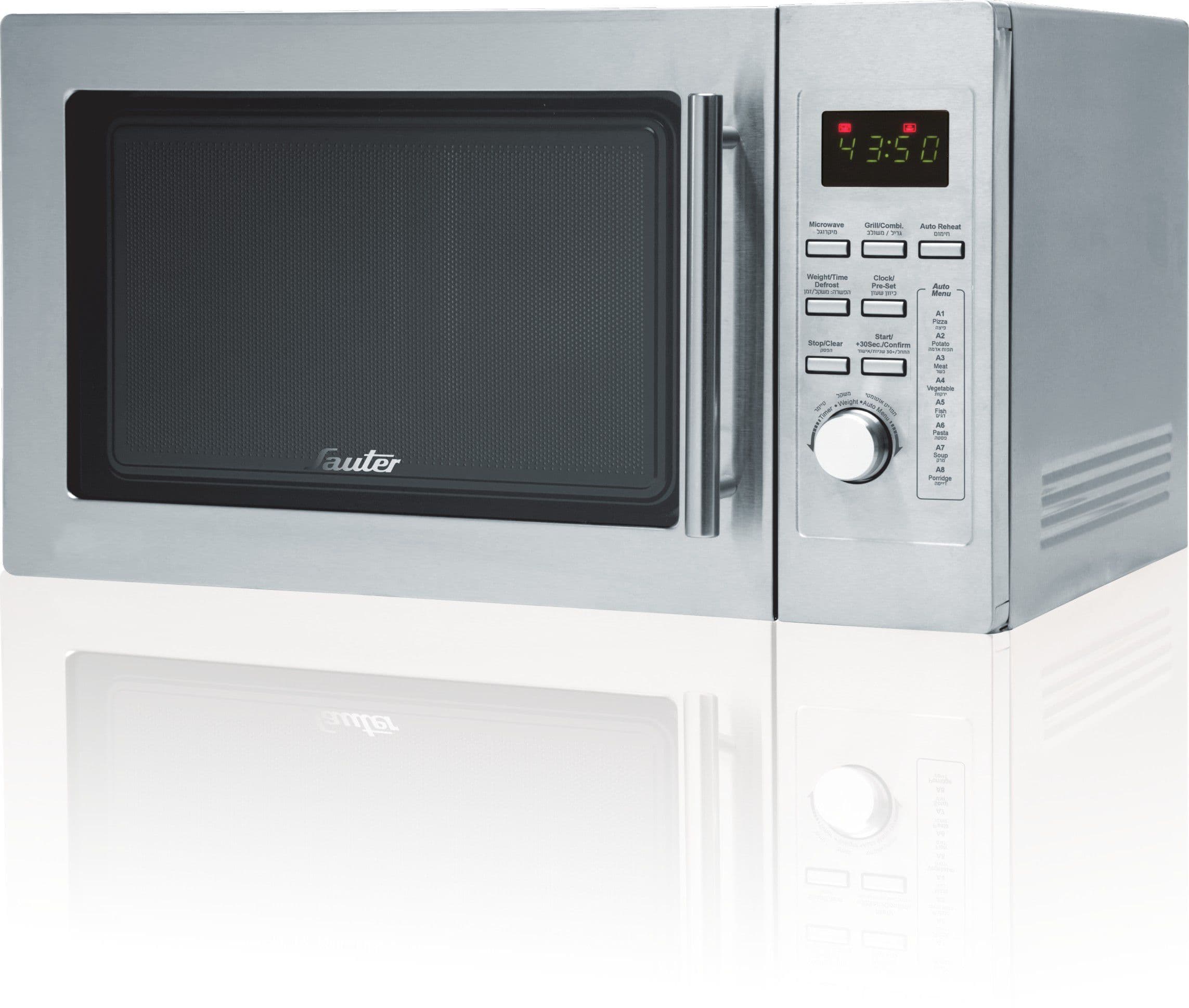 מיקרו גל דיגיטלי משולב גריל 25 ליטר Sauter MWG5525S | גריל 1000W  | יבואן רשמי