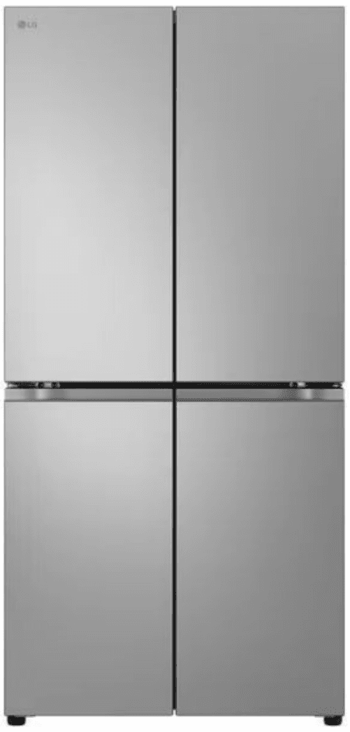 LG GMB860 - מקרר 4 דלתות מקפיא תחתון 530 ליטר No Frost גימור נירוסטה
