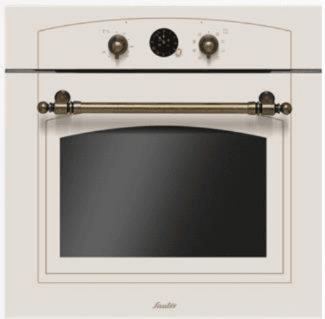 תנור אפייה בנוי רטרו חדשני קרם 65.6 ליטר SAUTER RUSTIC 4020C יבואן רשמי