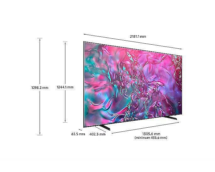 טלוויזיה חכמה 98 אינץ' SAMSUNG UE98DU9000 Crystal UHD 4K | יבואן רשמי