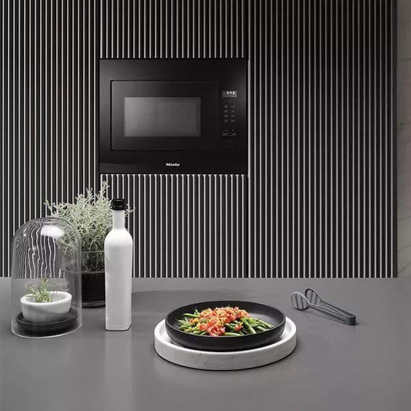 מיקרוגל בנוי Miele M2240SC BLACK שחור יבואן רשמי