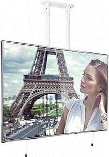מתקן תלייה תקרתי באורך 2 מטר למסכים עד 120" B-TECH BT8448