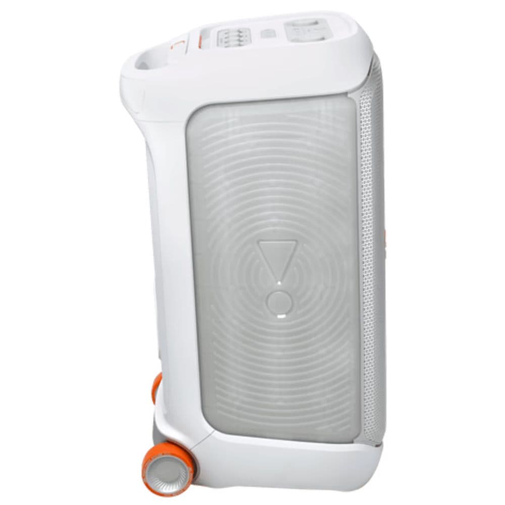 בידורית JBL PartyBox Stage 320 – ‏240W עם תאורה ו־18 שעות נגינה צבע לבן | יבואן רשמי-משלוח מהיר
