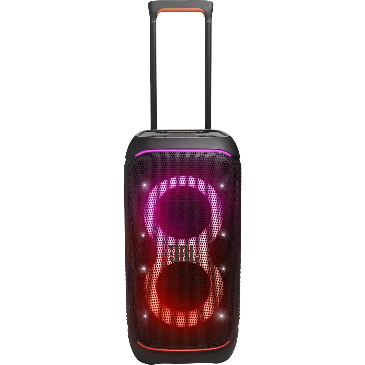 בידורית JBL PartyBox Stage 320 ‏240W עם תאורה ו־18 שעות נגינה צבע שחור | יבואן רשמי-משלוח מהיר